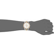  Shop Authentic Fossil Boyfriend Chronograph White Dial Two Tone Steel Strap Watch for Women - ES3840 - Luxxuri