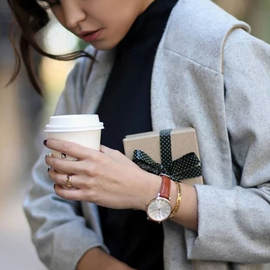  Shop Authentic Fossil Jacqueline White Dial Brown Leather Strap Watch for Women - ES3842 - Luxxuri
