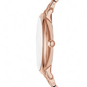  Shop Authentic Fossil Jacqueline Rose Gold Dial Rose Gold Steel Strap Watch for Women - ES3970 - Luxxuri