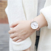  Shop Authentic Fossil Jacqueline White Dial Pink Leather Strap Watch for Women - ES3988 - Luxxuri