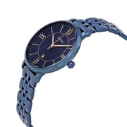  Shop Authentic Fossil Jacqueline Blue Dial Blue Steel Strap Watch for Women - ES4094 - Luxxuri