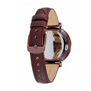  Shop Authentic Fossil Jacqueline Burgundy Dial Burgundy Leather Strap Watch for Women  - ES4099 - Luxxuri
