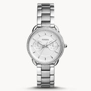  Shop Authentic Fossil Tailor White Dial Silver Steel Strap Watch for Women - ES4262 - Luxxuri