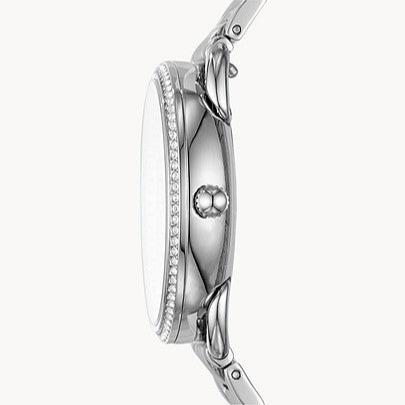  Shop Authentic Fossil Tailor White Dial Silver Steel Strap Watch for Women - ES4262 - Luxxuri