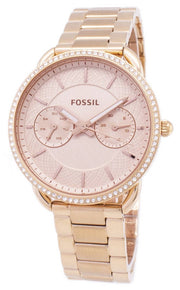  Shop Authentic Fossil Tailor Rose Gold Dial Rose Gold Steel Strap Watch for Women - ES4264 - Luxxuri
