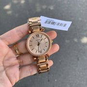  Shop Authentic Fossil Carlie Rose Gold Dial Rose Gold Steel Strap Watch for Women - ES4301 - Luxxuri