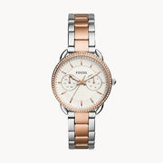  Shop Authentic Fossil Tailor White Dial Two Tone Steel Strap Watch for Women - ES4396 - Luxxuri