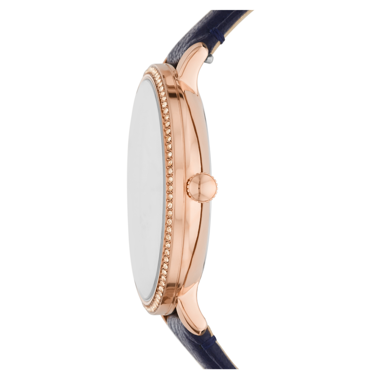  Shop Authentic Fossil Jacqueline White Dial Blue Leather Strap Watch for Women - ES4291 - Luxxuri