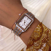  Shop Authentic Fossil Raquel Three Hand White Dial Two Tone Steel Strap Watch For Women - ES5222 - Luxxuri