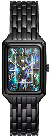  Shop Authentic Fossil Raquel Three Hand Date Black Dial Black Steel Strap Watch For Women - ES5340 - Luxxuri