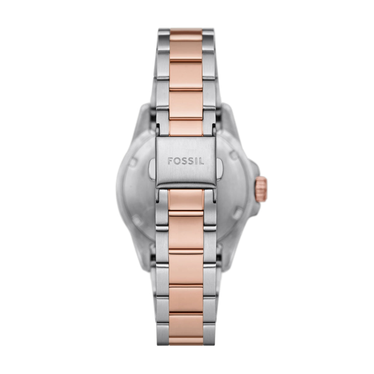  Shop Authentic Fossil Blue Dive Three Hand Gray Dial Two Tone Steel Strap Watch For Women - ES5348 - Luxxuri