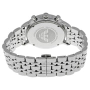  Shop Authentic Emporio Armani Chronograph Black Dial Silver Steel Strap Watch For Men - AR0389 - Luxxuri