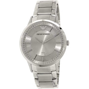  Shop Authentic Emporio Armani Classic Quartz White Dial Silver Steel Strap Watch For Men - AR2430 - Luxxuri