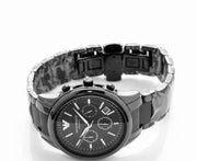 Shop Authentic Emporio Armani Ceramica Chronograph  Black Dial Black Strap Watch For Men - AR1452 - Luxxuri