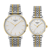  Shop Authentic Tissot T Classic Everytime Small White Dial Two Tone Mesh Bracelet Watch For Women - T109.210.22.031.00 - Luxxuri