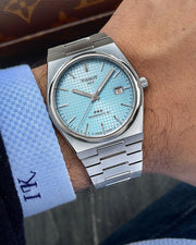  Shop Authentic Tissot PRX Powermatic 80 Ice Blue Dial Silver Steel Strap Watch for Men - T137.207.11.351.00 - Luxxuri