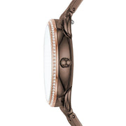  Shop Authentic Fossil Tailor Analog Brown Dial Brown Steel Strap Watch for Women - ES4258 - Luxxuri