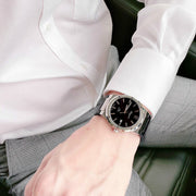  Shop Authentic Salvatore Ferragamo F-80 Classic Black Dial Black Leather Strap  Watch for Men - SFDT00219 - Luxxuri