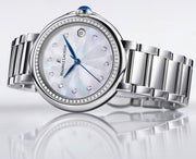  Shop Authentic Maurice Lacroix Fiaba Diamonds Mother of Pearl Dial Silver Steel Strap Watch for Women - FA1004-SD502-170-1 - Luxxuri