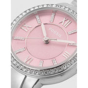  Shop Authentic Fossil Virginia Pink Dial Silver Steel Strap Watch for Women - ES3504 - Luxxuri