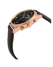  Shop Authentic Maserati Traguardo Chronograph Black Dial Black Leather Strap Watch For Men - R8871612002 - Luxxuri