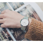  Shop Authentic Calvin Klein Minimal SIlver Dial Silver Mesh Bracelet Watch for Women - K3M221Y6 - Luxxuri
