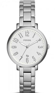  Shop Authentic Fossil Jacqueline White Dial Silver Steel Strap Watch for Women - ES3969 - Luxxuri