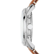  Shop Authentic Fossil Grant Chronograph White Dial Brown Leather Strap Watch for Men - FS5060 - Luxxuri