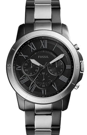  Shop Authentic Fossil Grant Chronograph Black Dial Two Tone Steel Strap Watch for Men - FS5269 - Luxxuri