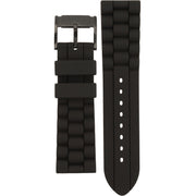 Shop Authentic Fossil Machine Chronograph Black Dial Black Silicone Strap Watch for Men - FS4487 - Luxxuri