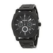  Shop Authentic Fossil Machine Chronograph Black Dial Black Steel Strap Watch for Men - FS4552 - Luxxuri
