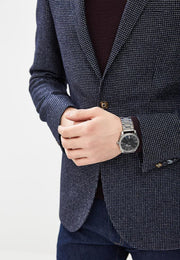  Shop Authentic Fossil Machine Chronograph Black Dial Grey Steel Strap Watch for Men - FS4774 - Luxxuri