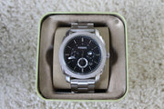  Shop Authentic Fossil Machine Chronograph Black Dial Silver Steel Strap Watch for Men - FS4776 - Luxxuri
