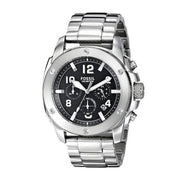  Shop Authentic Fossil Modern Machine Black Dial Silver Steel Strap Watch for Men - FS4926 - Luxxuri