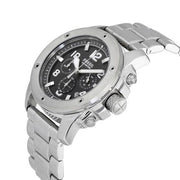  Shop Authentic Fossil Modern Machine Black Dial Silver Steel Strap Watch for Men - FS4926 - Luxxuri