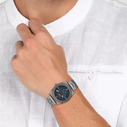  Shop Authentic Fossil Machine Chronograph Brown Dial Grey Steel Strap Watch for Men - FS4931 - Luxxuri