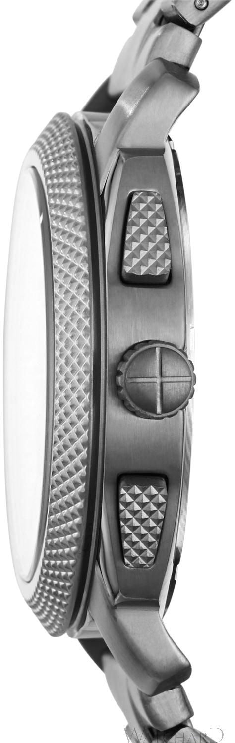  Shop Authentic Fossil Machine Chronograph Grey Dial Grey Steel Strap Watch for Men - FS5172 - Luxxuri