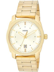  Shop Authentic Fossil Machine Gold Dial Gold Steel Strap Watch for Men - FS5264 - Luxxuri