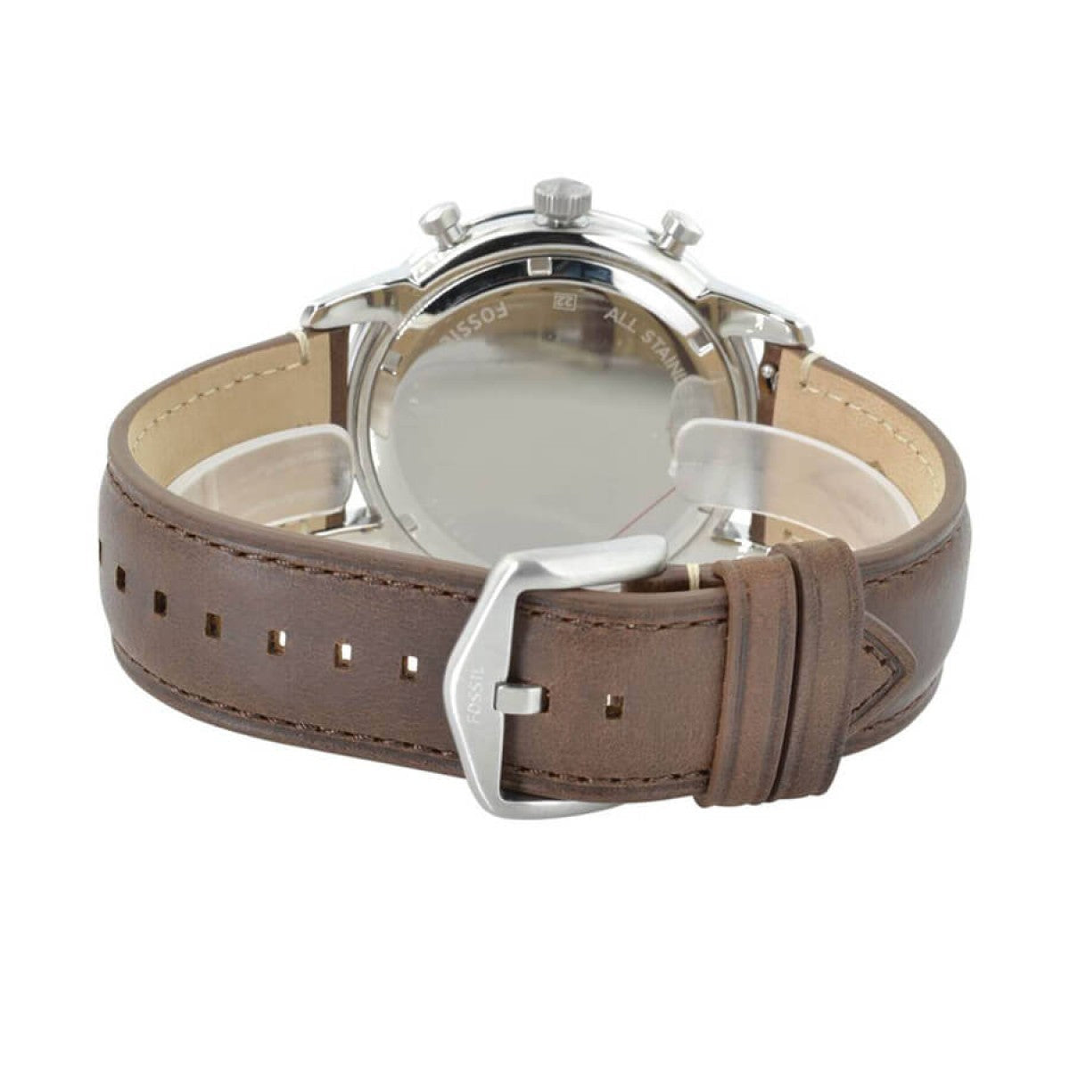  Shop Authentic Fossil Townsman Chronograph Black Dial Brown Leather Strap Watch for Men  - FS5280 - Luxxuri