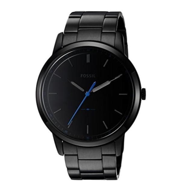  Shop Authentic Fossil The Minimalist Black Dial Black Steel Strap Watch for Men - FS5308 - Luxxuri