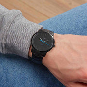  Shop Authentic Fossil The Minimalist Black Dial Black Steel Strap Watch for Men - FS5308 - Luxxuri