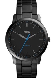  Shop Authentic Fossil The Minimalist Black Dial Black Steel Strap Watch for Men - FS5308 - Luxxuri