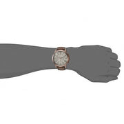  Shop Authentic Fossil Grant Chronograph White Dial Brown Leather Strap Watch for Men - FS5344 - Luxxuri