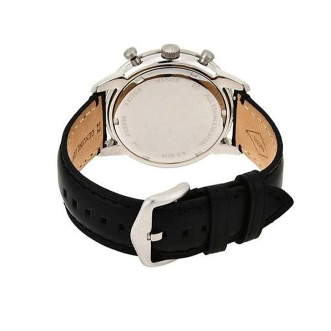  Shop Authentic Fossil Townsman Multifunction Black Dial Black Leather Strap Watch for Men - FS5396 - Luxxuri