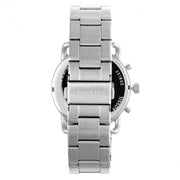  Shop Authentic Fossil The Commuter Black Dial Silver Steel Strap Watch for Men - FS5399 - Luxxuri