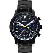  Shop Authentic Fossil Goodwin Chronograph Black Dial Black Steel Strap Watch for Men - FS5413 - Luxxuri