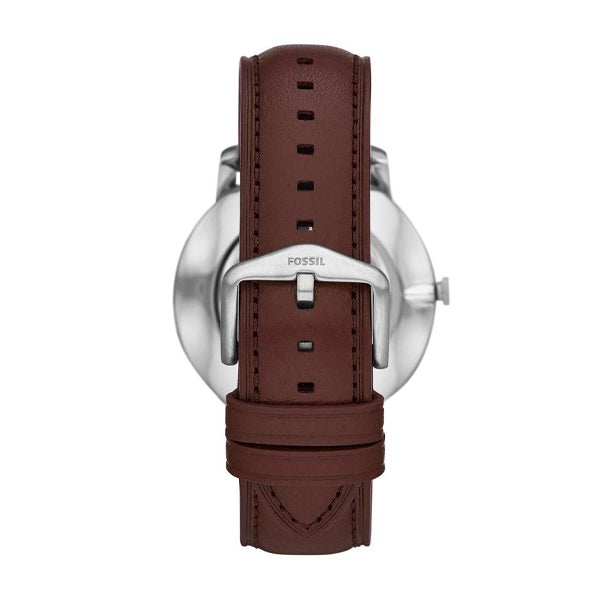  Shop Authentic Fossil The Minimalist 3H Black Dial Brown Leather Strap Watch for Men - FS5464 - Luxxuri