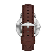  Shop Authentic Fossil The Minimalist 3H Black Dial Brown Leather Strap Watch for Men - FS5464 - Luxxuri