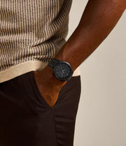  Shop Authentic Fossil Neutra Chronograph Black Dial Black Leather Strap Watch for Men - FS5503 - Luxxuri