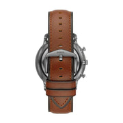  Shop Authentic Fossil Neutra Chronograph Grey Dial Brown Leather Strap Watch for Men - FS5512 - Luxxuri